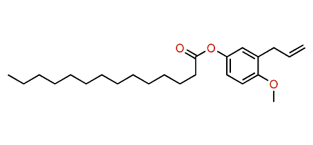 3-Allyl-4-methoxyphenyl tetradecanoate